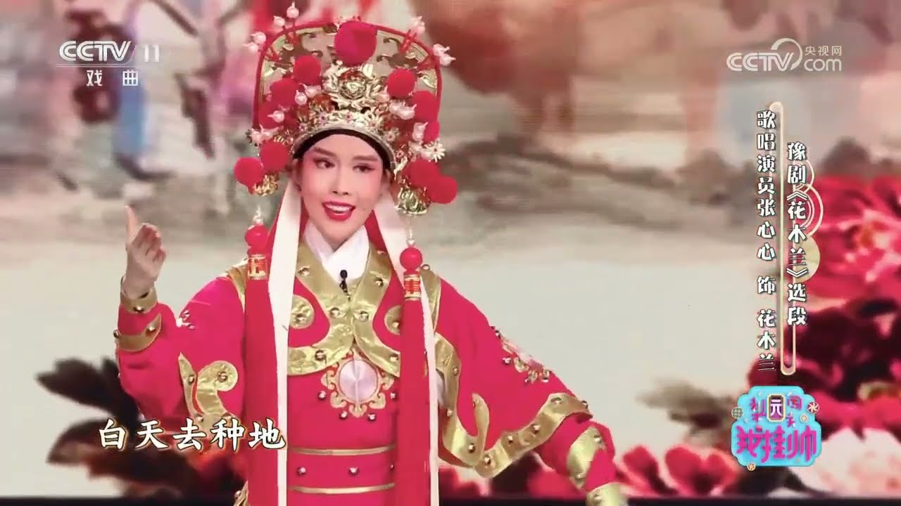 [梨园闯关我挂帅]豫剧《花木兰》选段 表演：张心心|中华戏韵