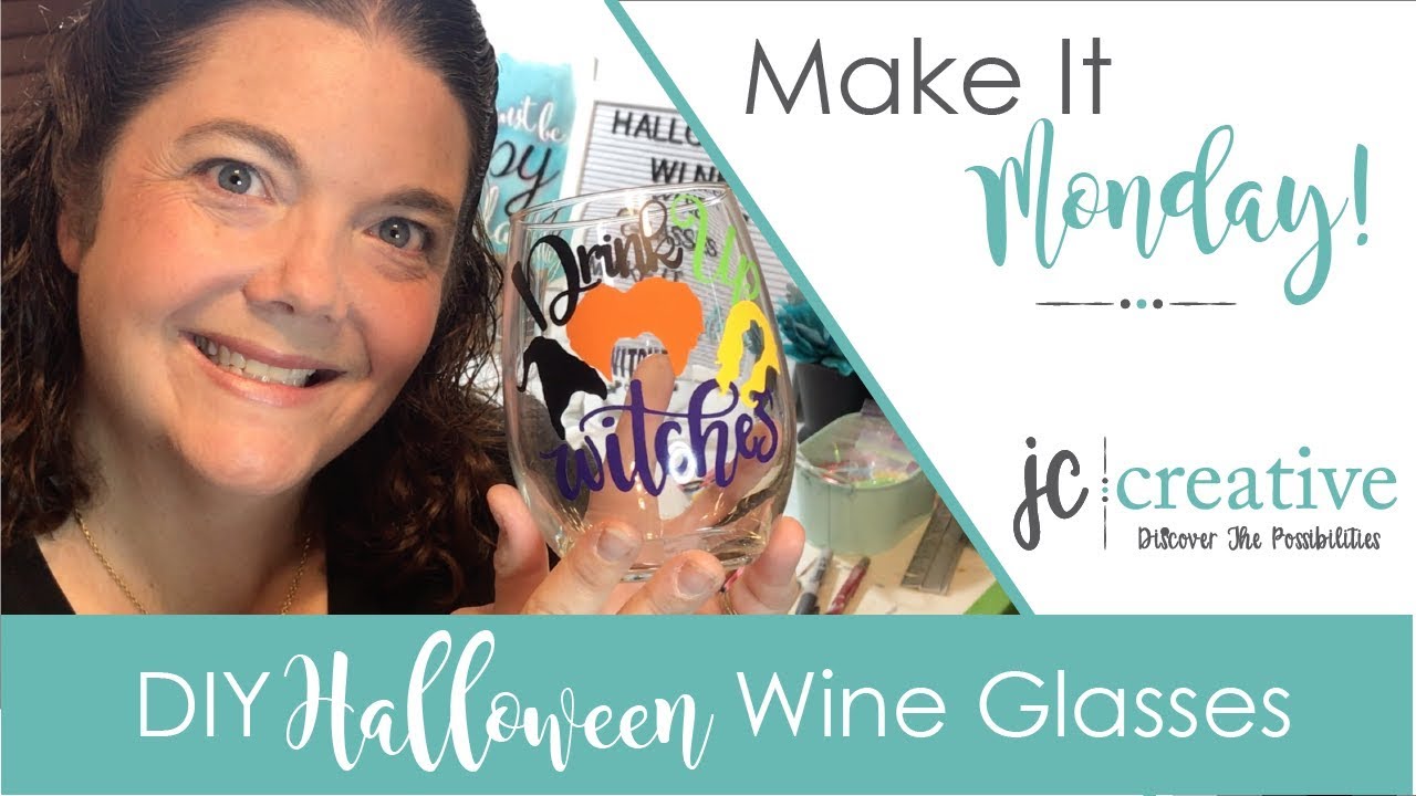 Halloween Wine Glasses: DIY No Epoxy