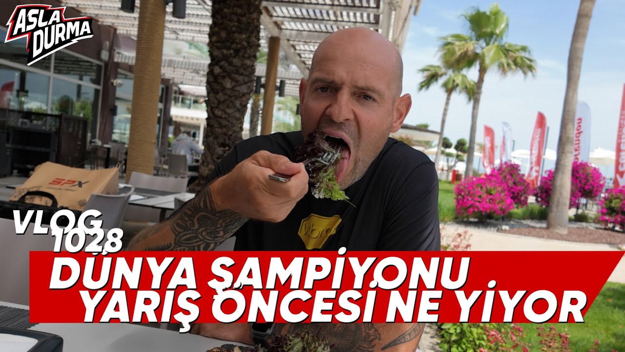 Dünya şampiyonu Gediminas Grinius yarış öncesi ne yedi?