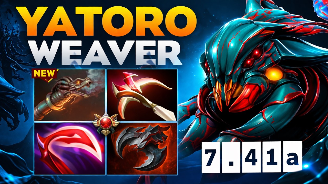 НОВЫЙ КЕРРИ ВИВЕР ОТ YATORO! НОВАЯ ВРОЖДЕНКА И ТЕСТ ШМОТКИ🔥❘ Yatoro Weaver 7.41a