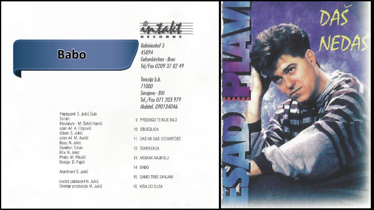 Esad Plavi - Babo - (Audio 1994) HD