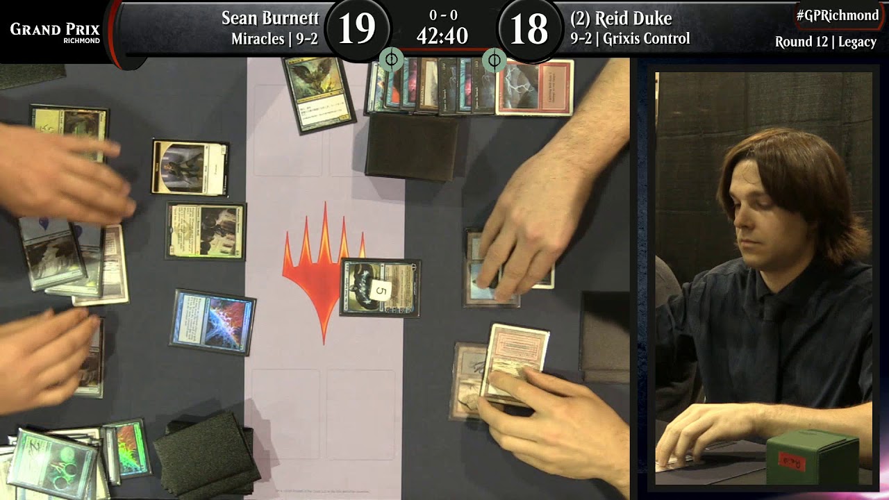 Magic the Gathering GP Richmond 2018, 12-й раунд, Legacy