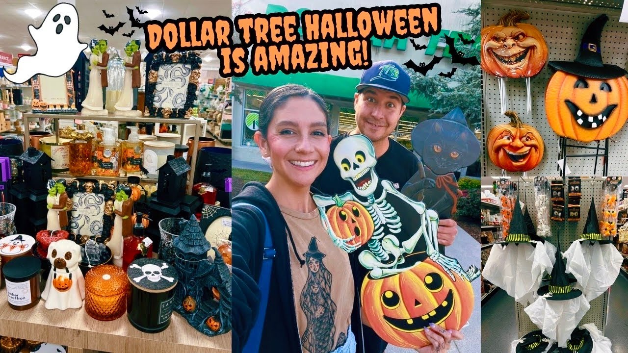 HALLOWEEN Shopping 2025 - Late July!🎃 Dollar Tree, Big Lots, Homegoods, & More! + HAUL!🖤