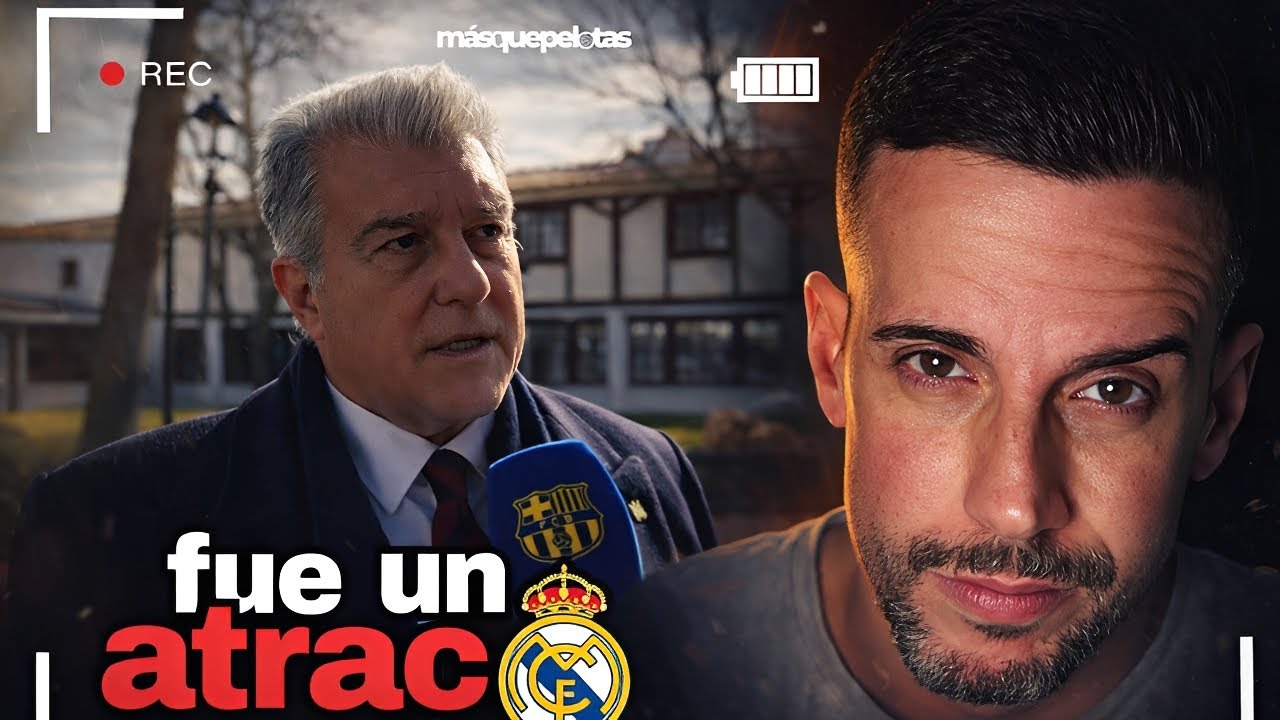 Laporta EXPLOTA contra los árbitros de La Liga y en MADRID le RESPONDEN