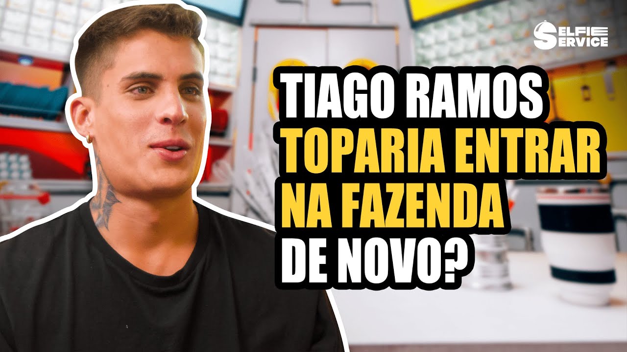 TIAGO RAMOS E RAISSA BARBOSA RESPONDEM SE ENTRARIAM NA FAZENDA 15 | #SelfieService