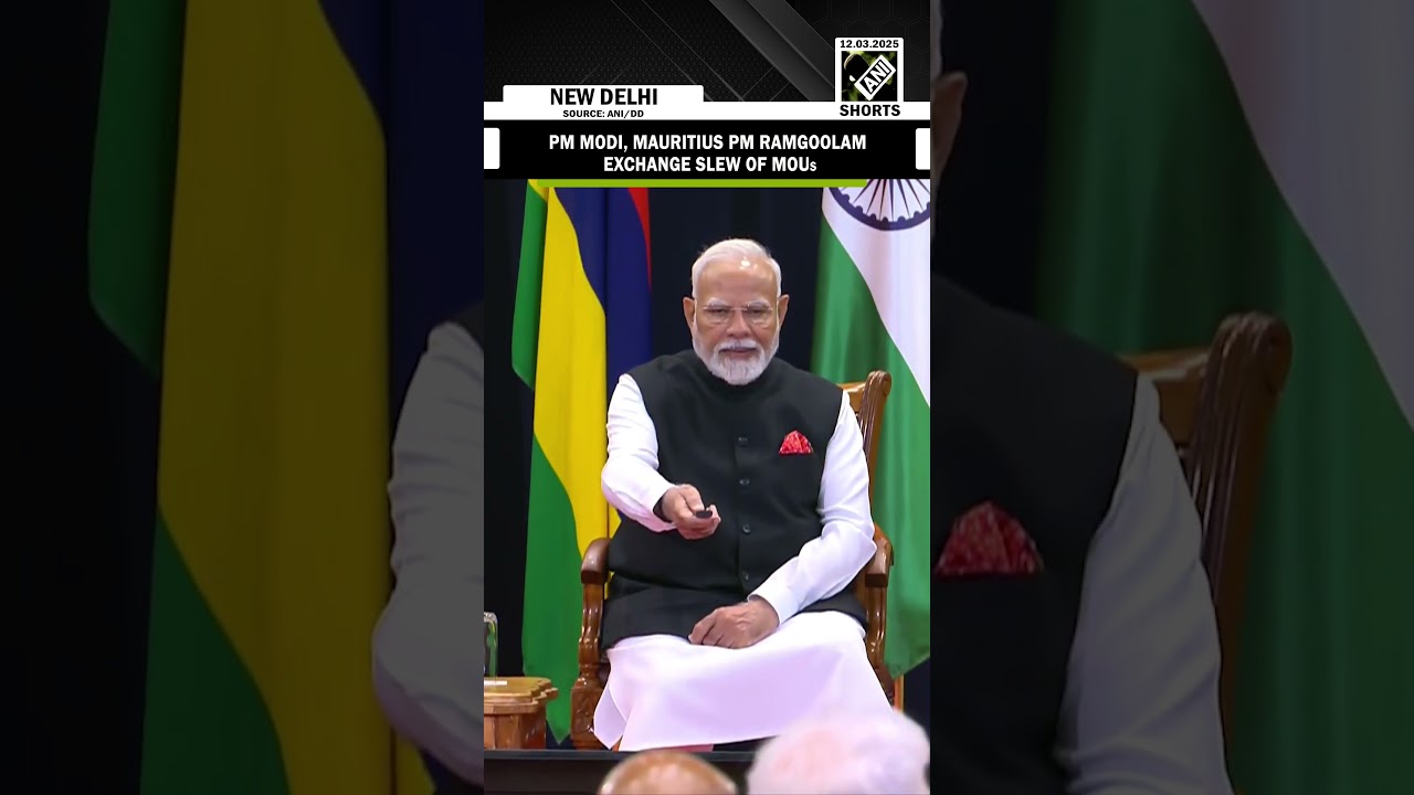 India, Mauritius sign slew of MoUs, e-inaugurates India funded projects