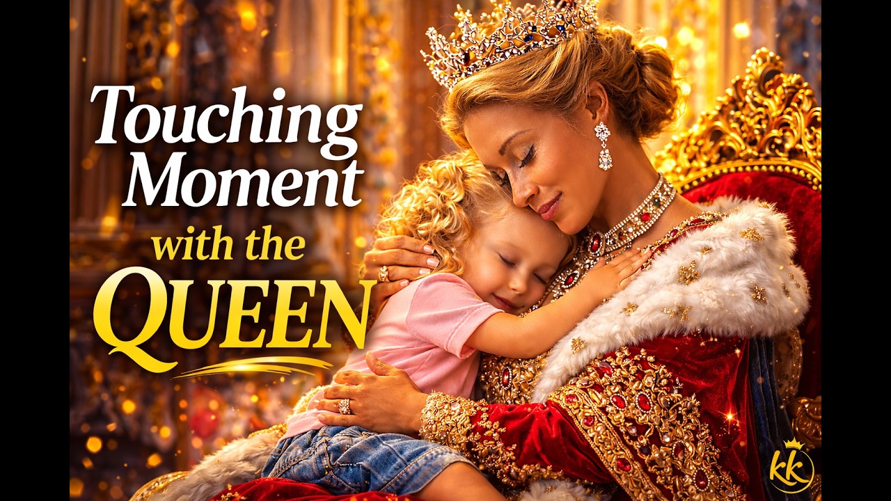TOUCHING MOMENT WITH THE QUEEN |  KIDS STORIES