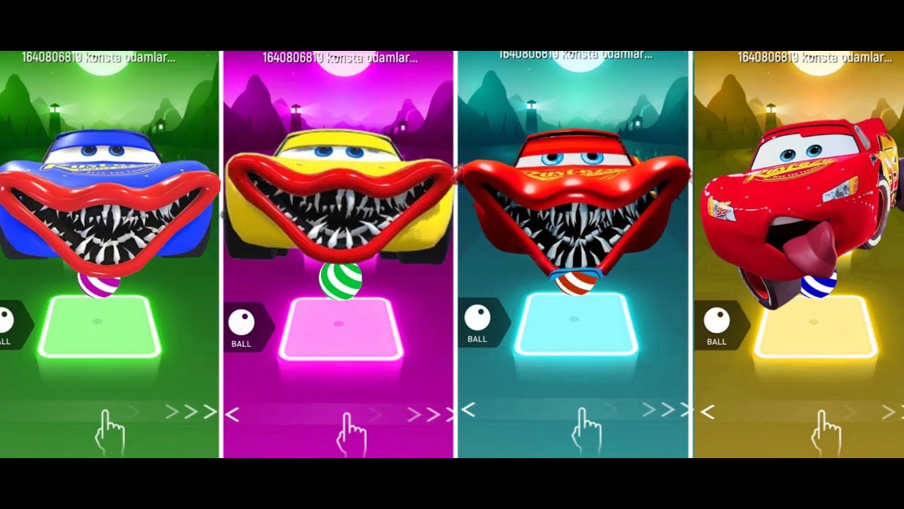 Tiles hop Mc queen eating mode😍😱❤️
