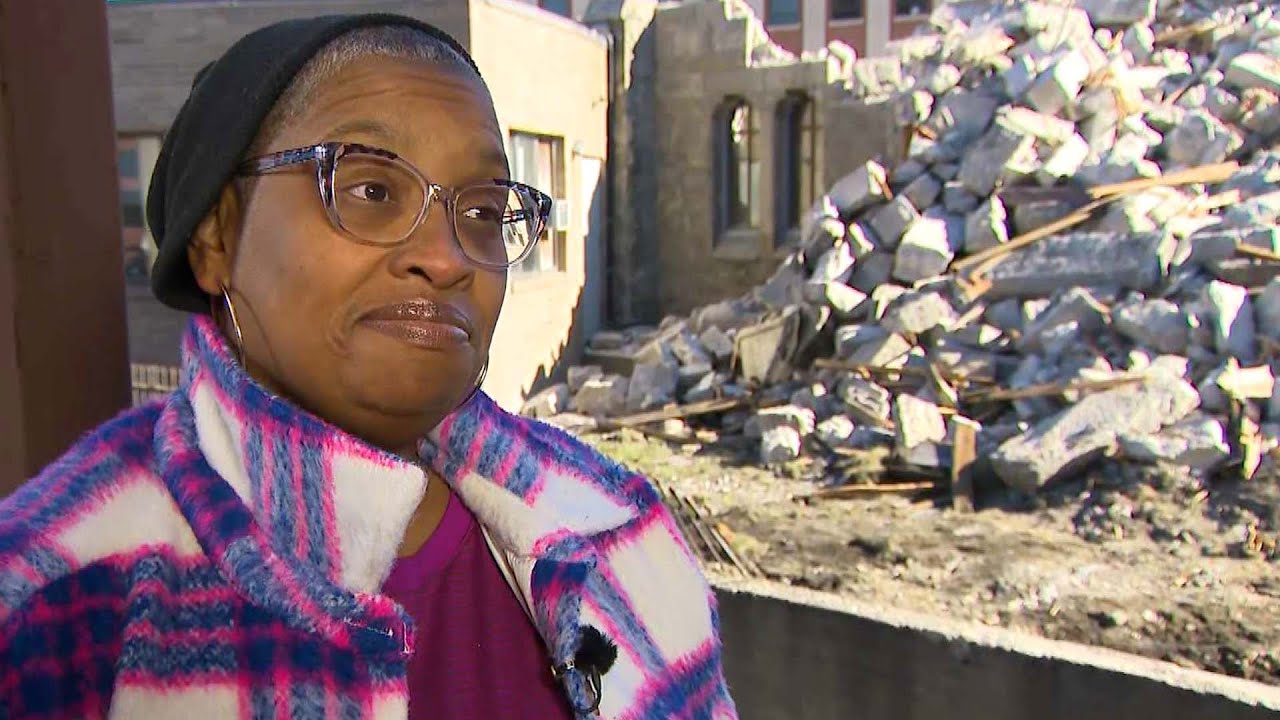 Church Lady Miraculously Survives Steeple Collapse