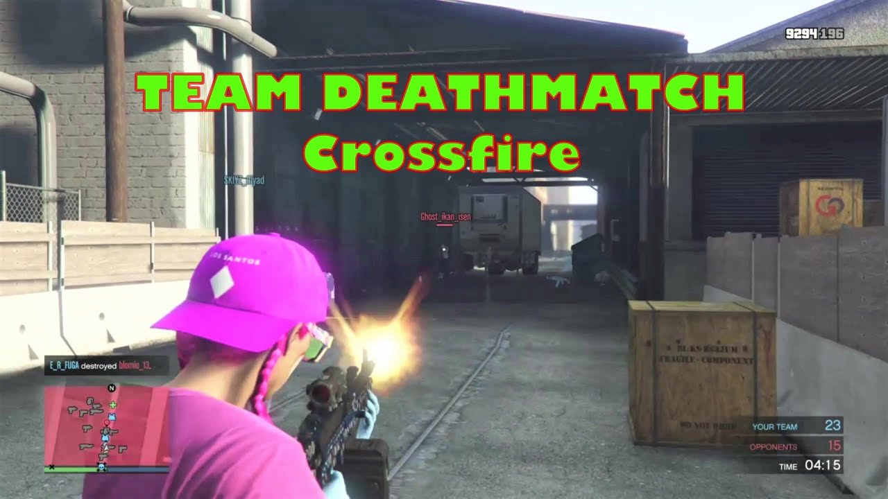GTA 5 team deathmatch crossfire