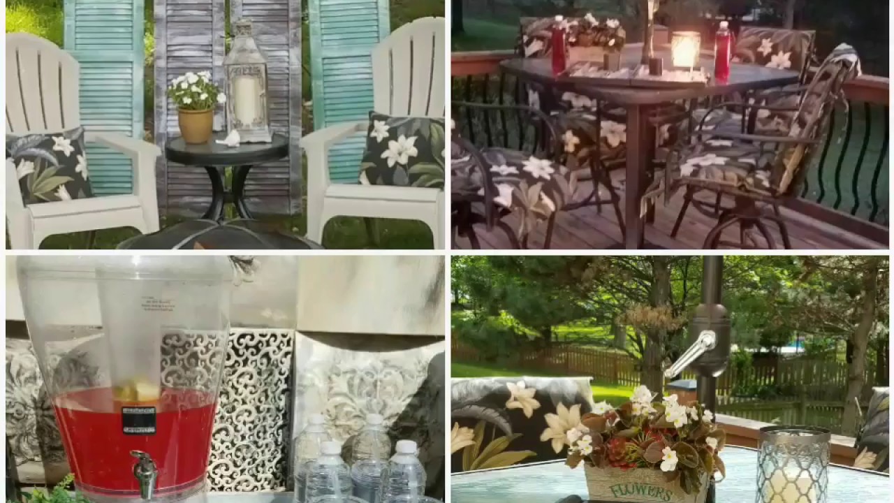 DECKED & STYLED PATIO PARTY COLLABORATION/ OUTDOOR ENTERTAINING IDEAS