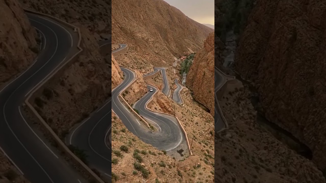 📍Tisdrine views Nice moments in Boumalne Dades 🏜🤩⛰🛣🌴