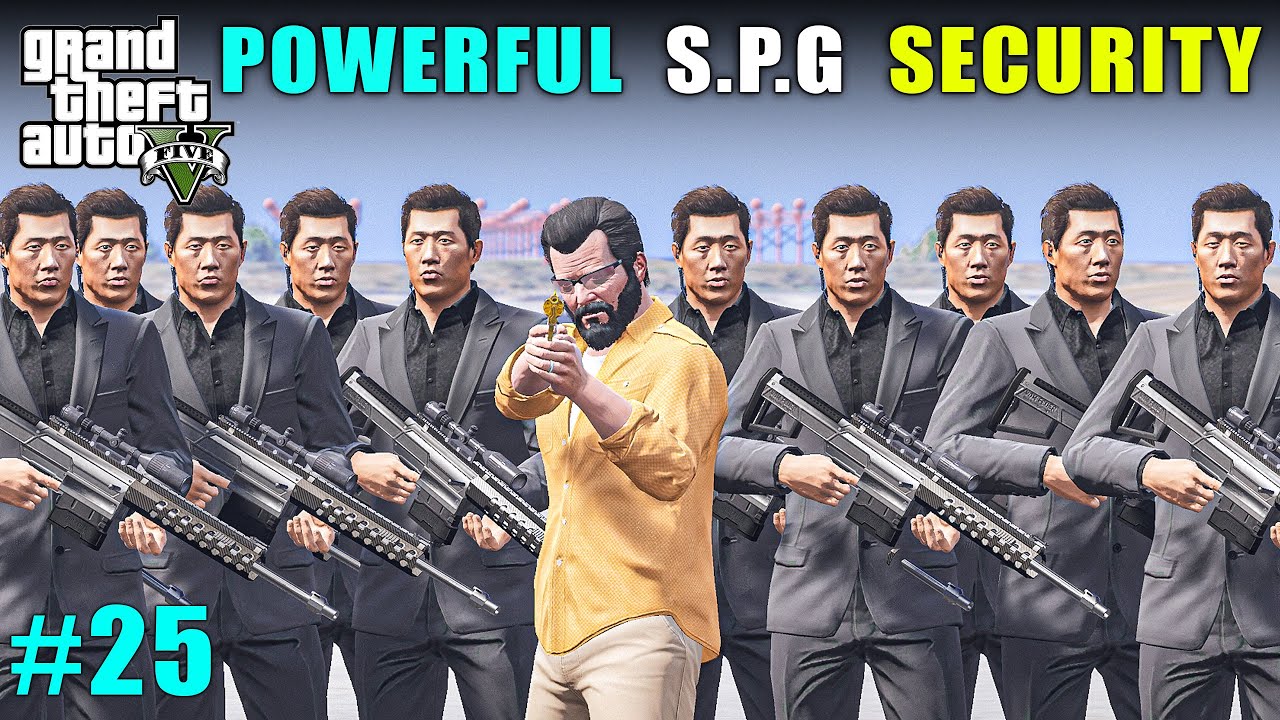 BUYING $50,000,000 POWERFUL S.P.G SECURITY | GTA V GAMEPLAY | CLASSY ANKIT