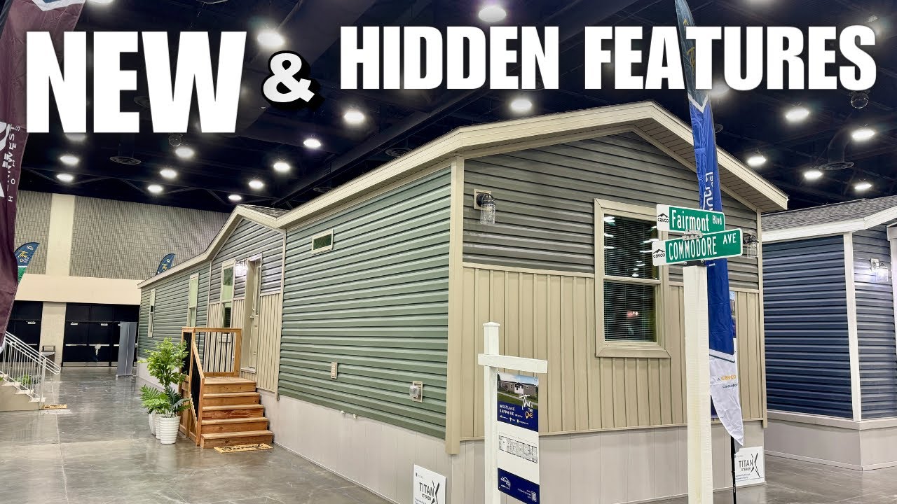 I was BEYOND SURPRISED inside this single wide mobile home! NEW & HIDDEN FEATURES!