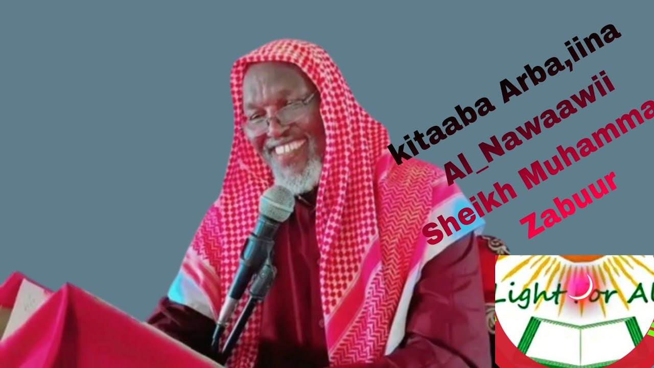 Kitaaba arba, iinaa kuxbaa irraa jalqabama 5 SHEIKH MUHAMMAD ZABUUR