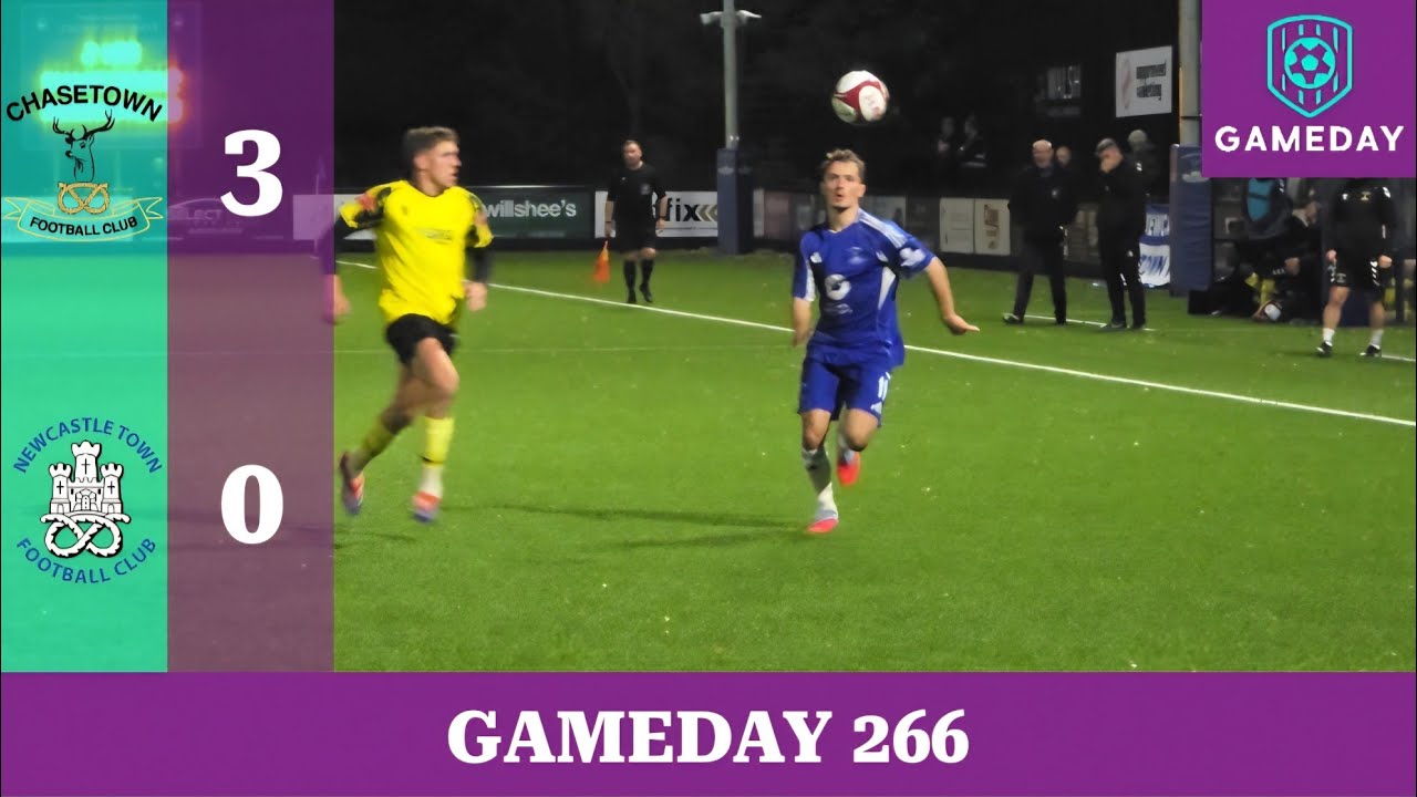 SCHOLARS GO TOP - Chasetown vs Newcastle Town - Gameday No 266