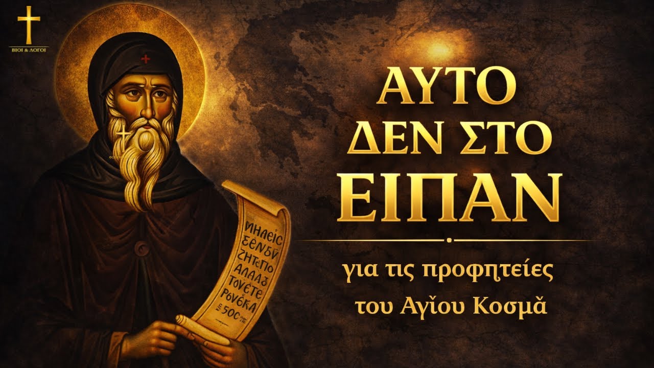 Δεν είναι έτσι οι προφητείες του | Άγιος Κοσμάς ο Αιτωλός