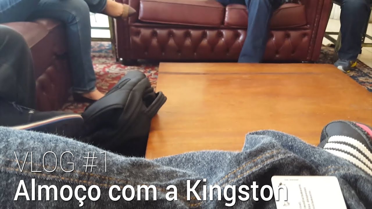 VLOG #1: ALMOÇO COM A KINGSTON - André Fogaça