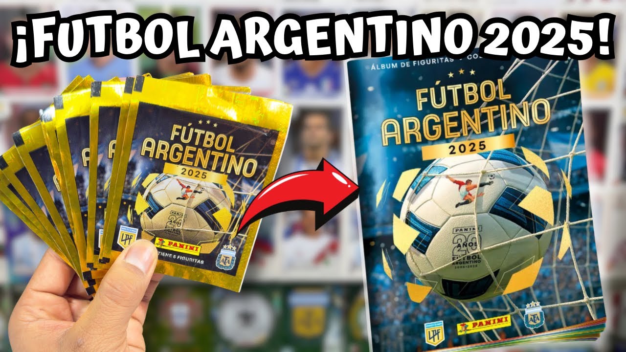 ¡El NUEVO Album de FIGURITAS Panini FUTBOL Argentino 2025 Te dejará sin Palabras!