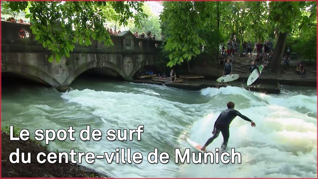 Du surf en ville, à Munich