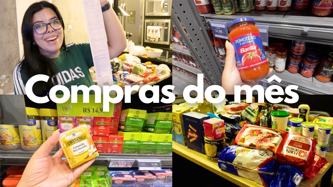 COMPRAS DO MÊS | no Cestto para 4 pessoas