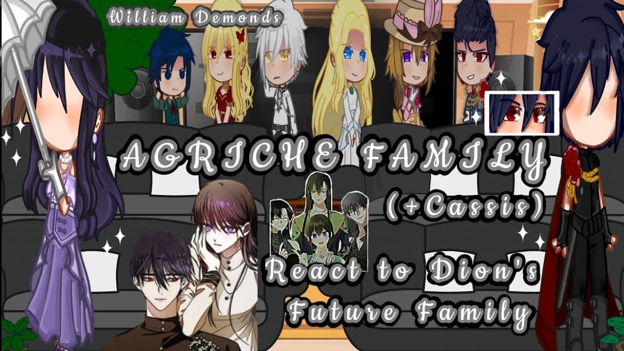 ◇ Agriche Family (+Cassis) React to Dion's Future Family. | {🇷🇺🇺🇲🇪🇦🇧🇷} | Dion x Medea. | Part 1/? |◇