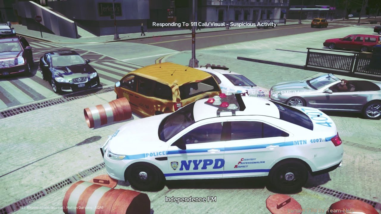 GTA 4 : NYPD chases.