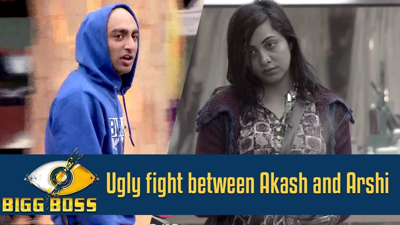 Bigg Boss 11 | Ugly fight between Akash and Arshi | 4 Dec 2017