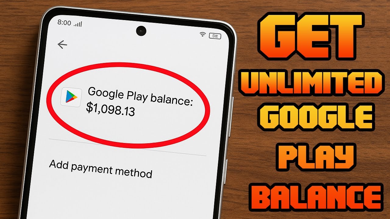 Как получить БЕСПЛАТНЫЕ подарочные карты Google Play (ЛЕГКО) Получите неограниченный баланс Googl...