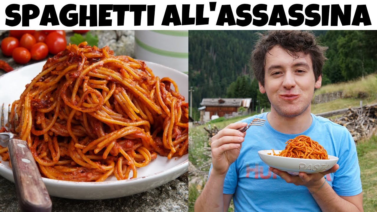 SPAGHETTI ALL'ASSASSINA: pochi ingredienti per un piatto delizioso, ricetta veloce | Davide Zambelli