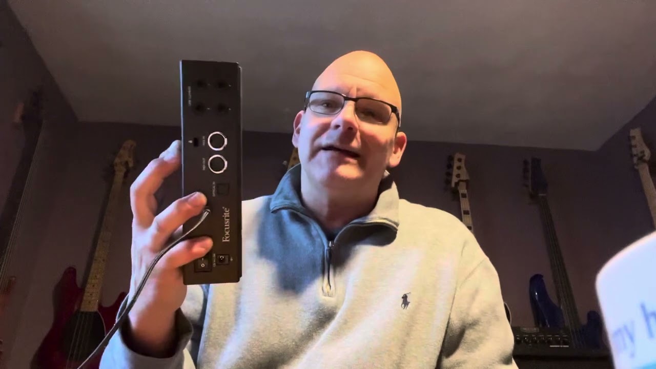 Using a Focusrite Clarett+ to make iPhone videos ~ complex masquerading as simple but still cool