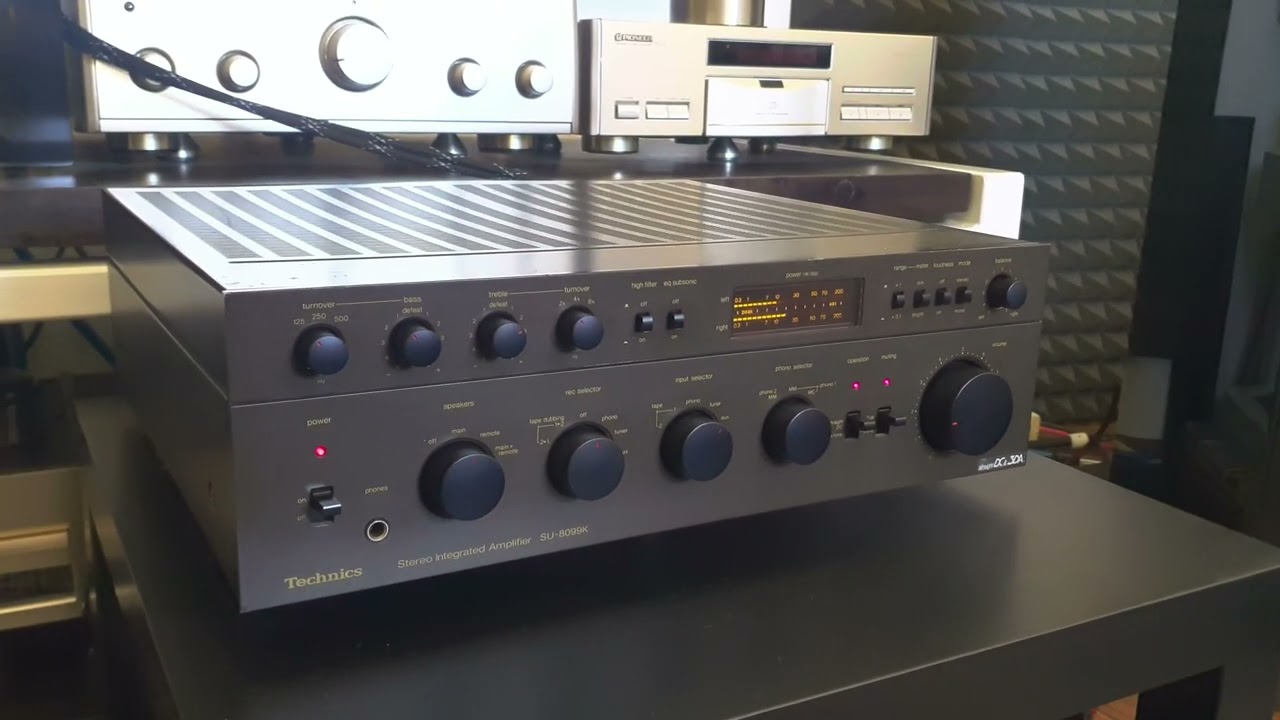 Technics SU-8099 - Legendary Amplifier ( Part 1 )