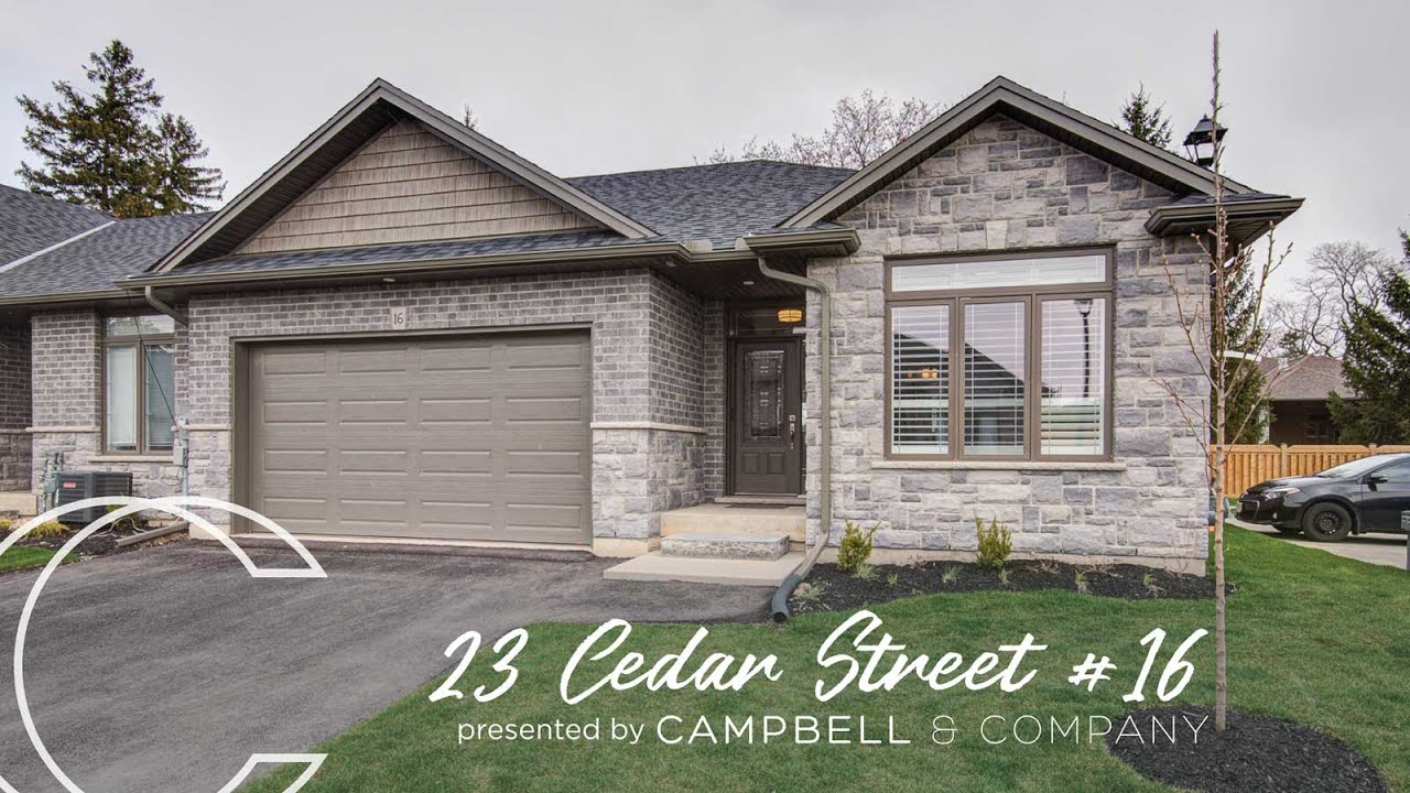 23 Cedar Street, Unit 16 Paris, Ontario - Presented by Campbell & Company Real Estate