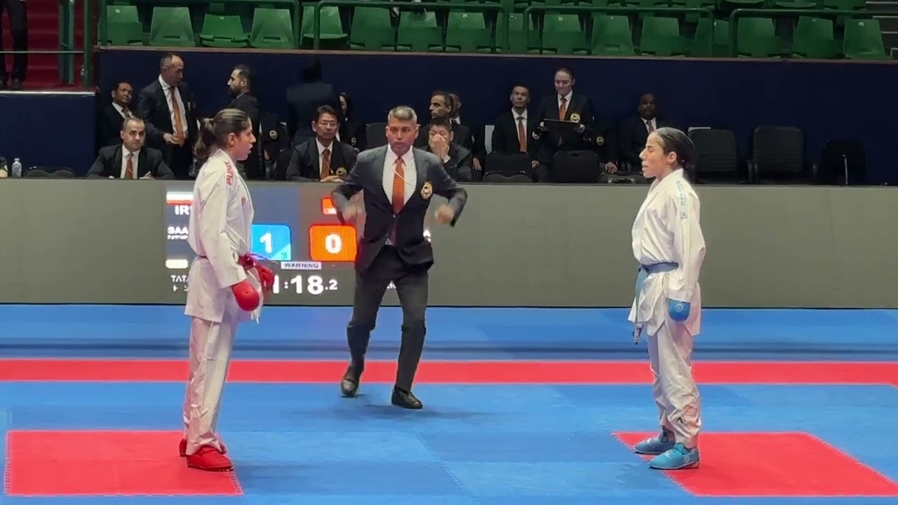 Alisha 🇮🇳 V/S Saadati f. 🇮🇷 3 rd round Akf 2025