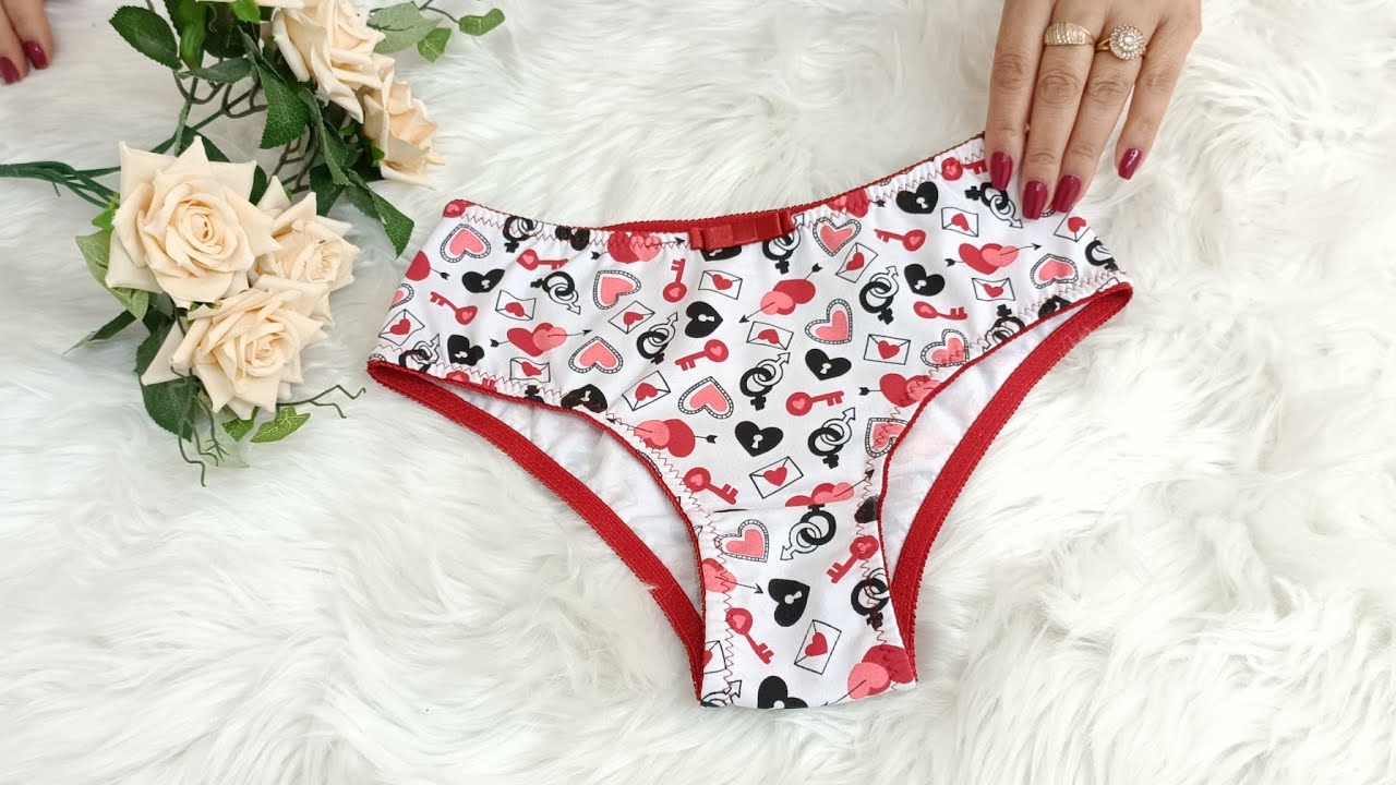 Calcinha Senhora #confeccao #lucienenunes #costura #rendaextra #dicas #calcinhas #serrinha #cotton