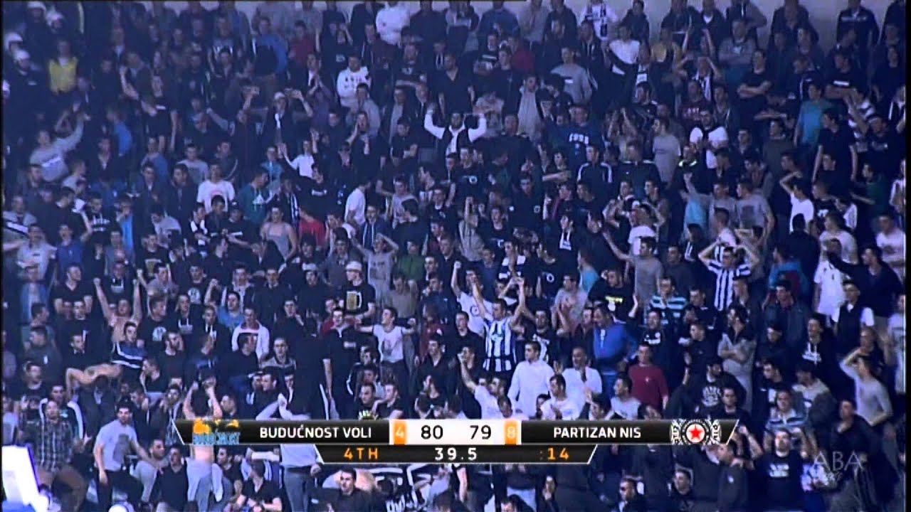 Thriller ending of the derby game (Budućnost VOLI - Partizan NIS, 22.3.2015)