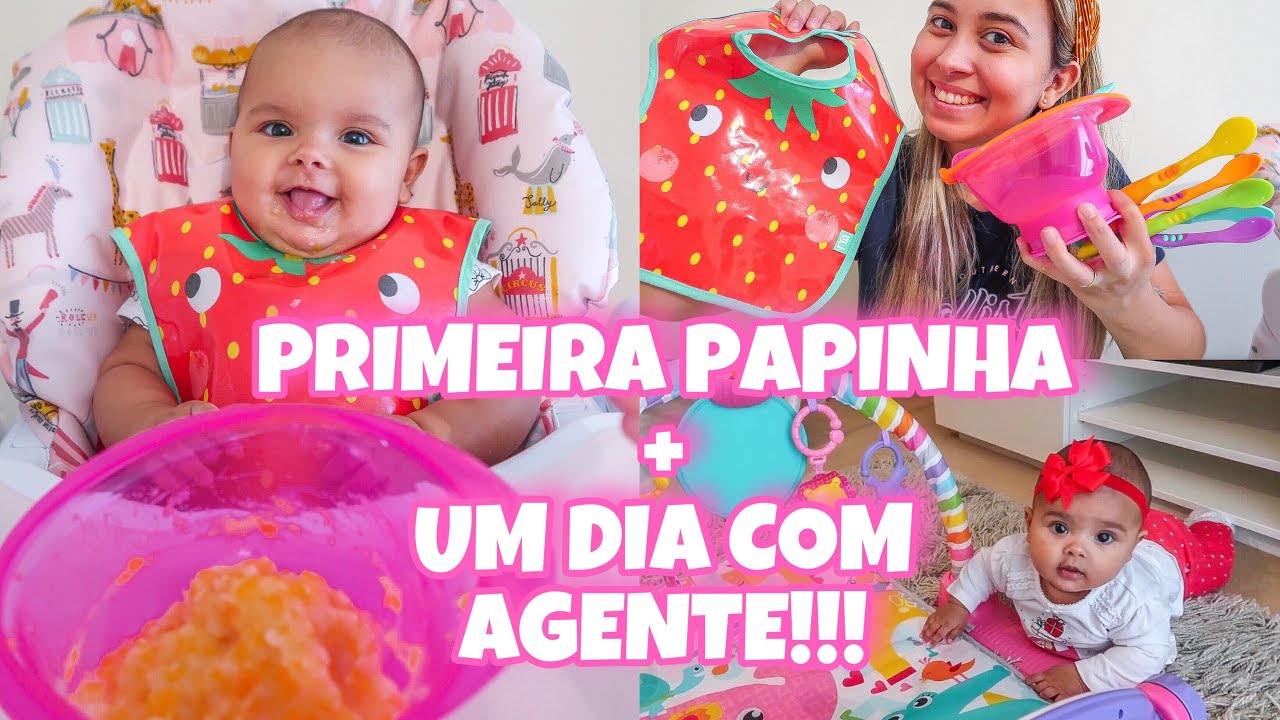 INTRODUÇÃO ALIMENTAR COM 5 MESES | NOSSA ROTINA 👩‍👧 - Mamãe em Londres