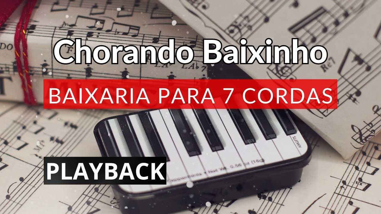 🎹Chorando Baixinho 7 cordas [Abel Ferreira]