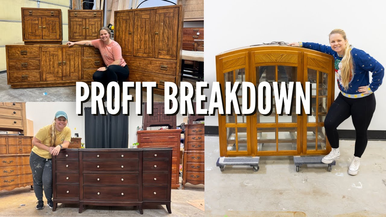 This is How $ Much I Made in the Last 30 Days by Flipping Furniture