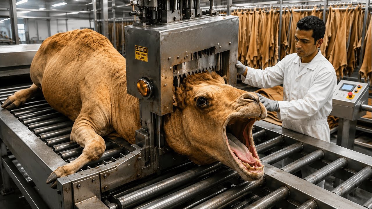 The Massive Machine Transforming Raw Fleece into Luxury Cloth