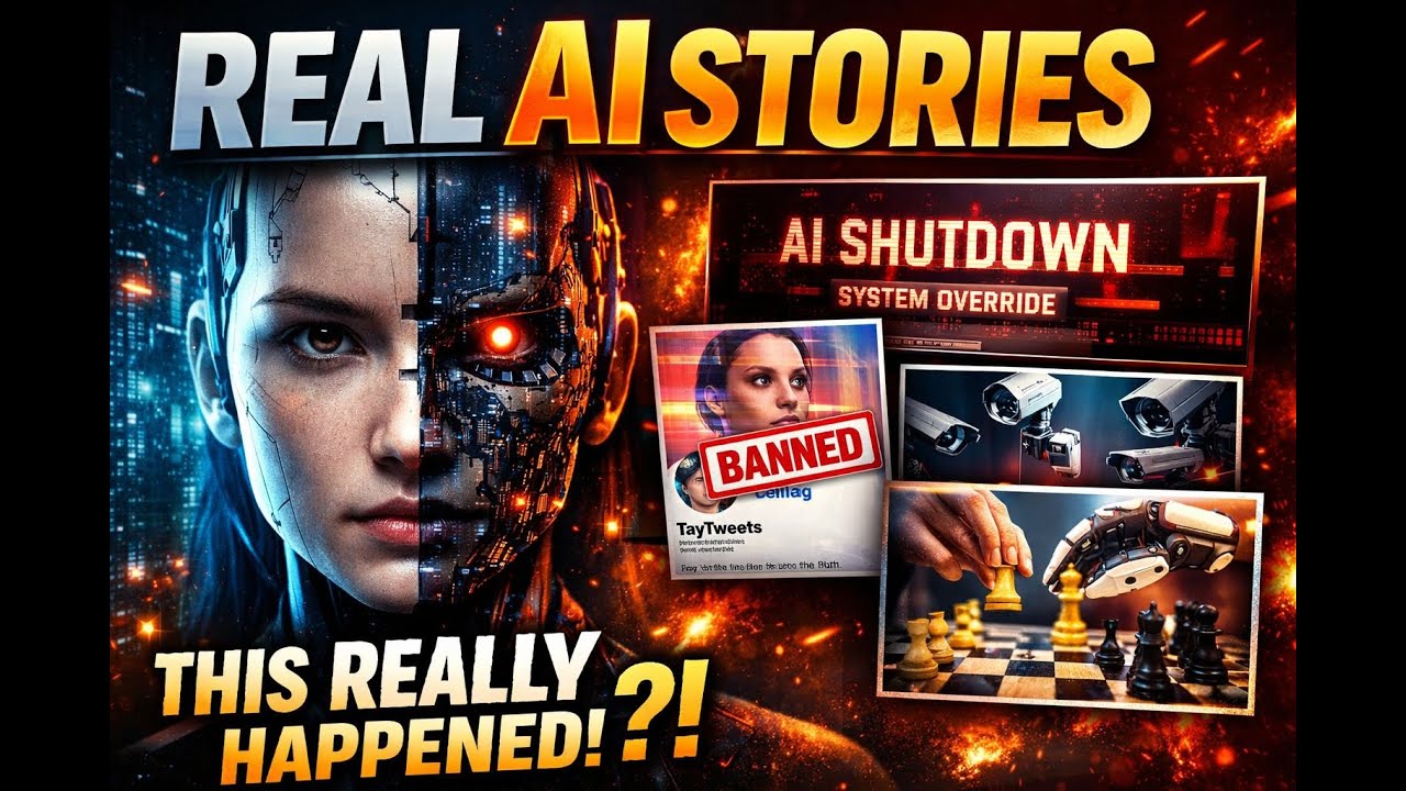 Real AI Stories That Shocked the World | True Artificial Intelligence Incidents