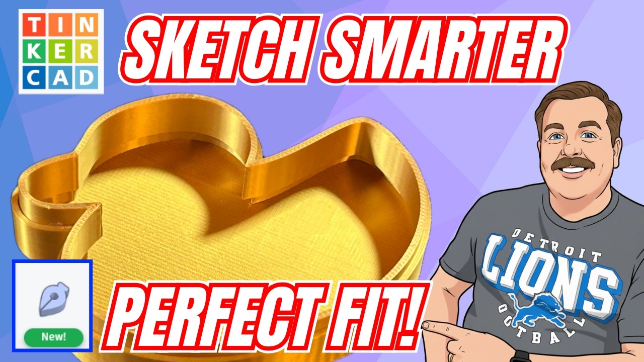 Trace an SVG in Tinkercad: Sketch Parts that FIT like a PRO! 💯🔥