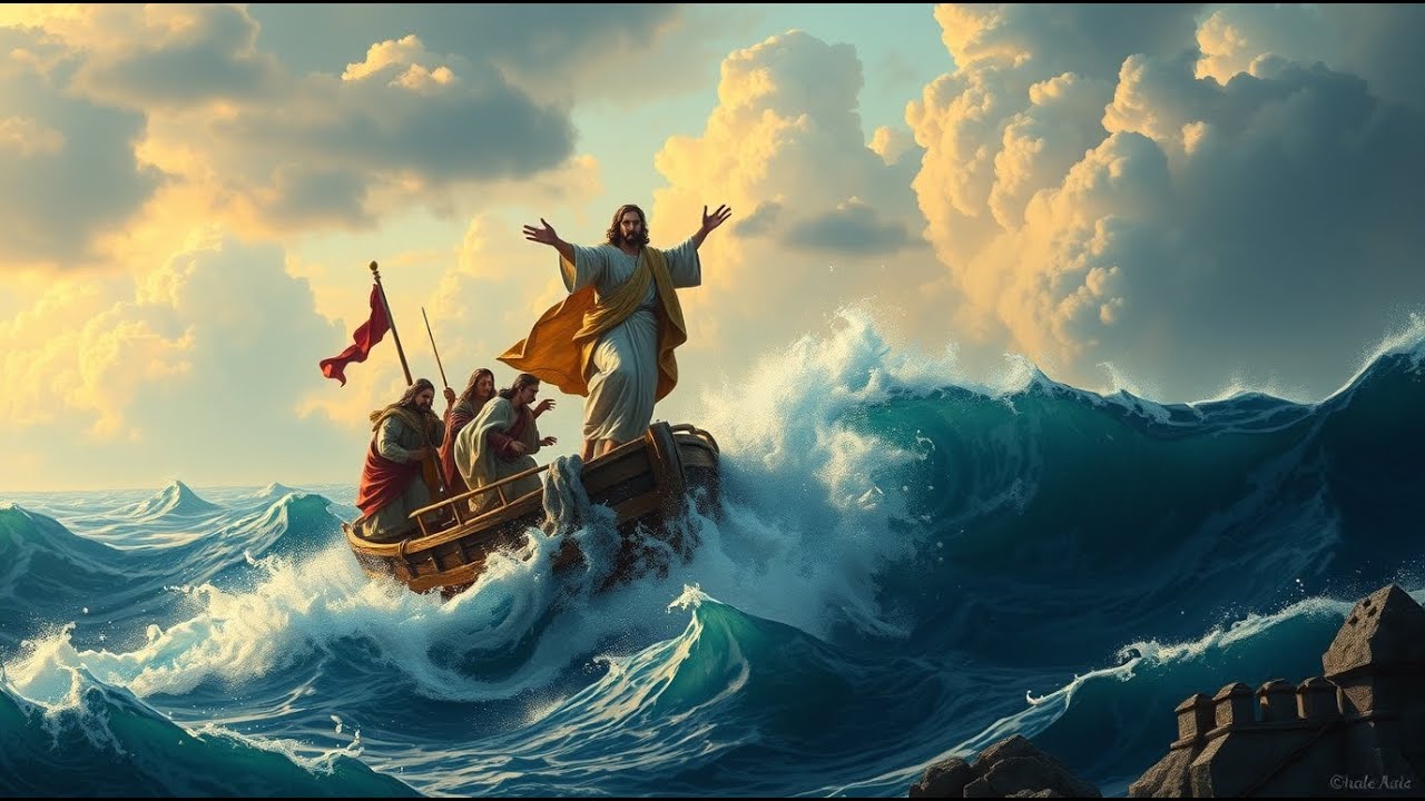 Evangelical Songs : Jesus calms the storm