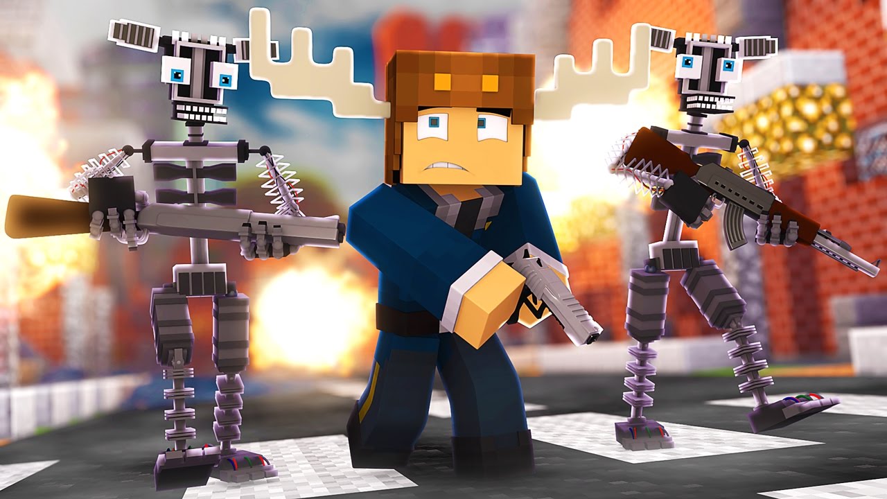 FNAF World - ENDOSKELETON! (Minecraft Roleplay) S2 Night 2