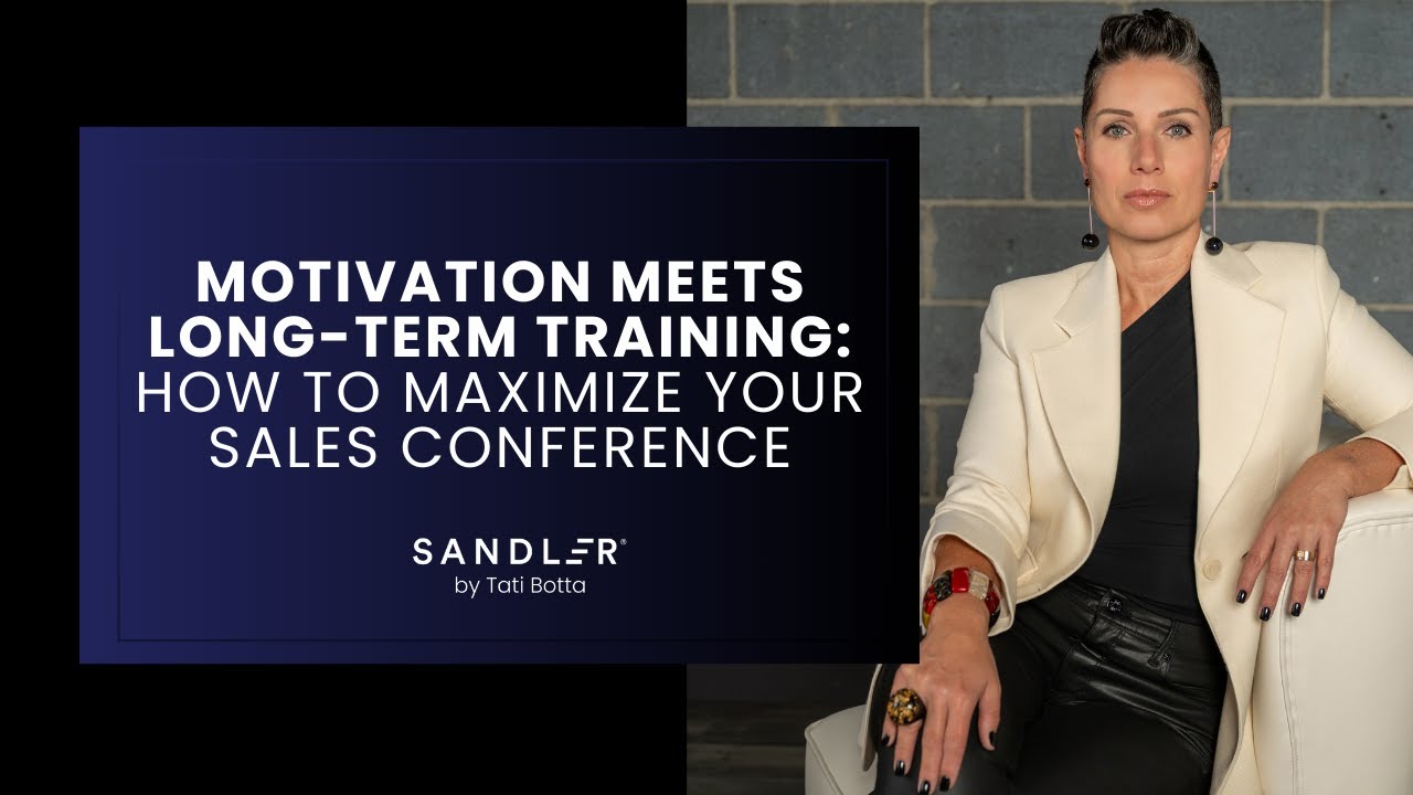 Motivation meets long-term training - How to maximize your sales conference