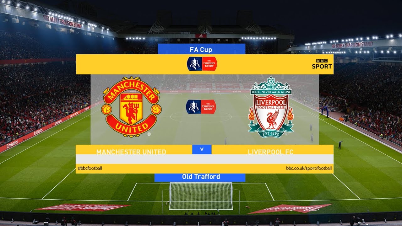PES 21 | Manchester United 1 - 2 Liverpool | Emirates FA Cup - Quarter Final - 21/22