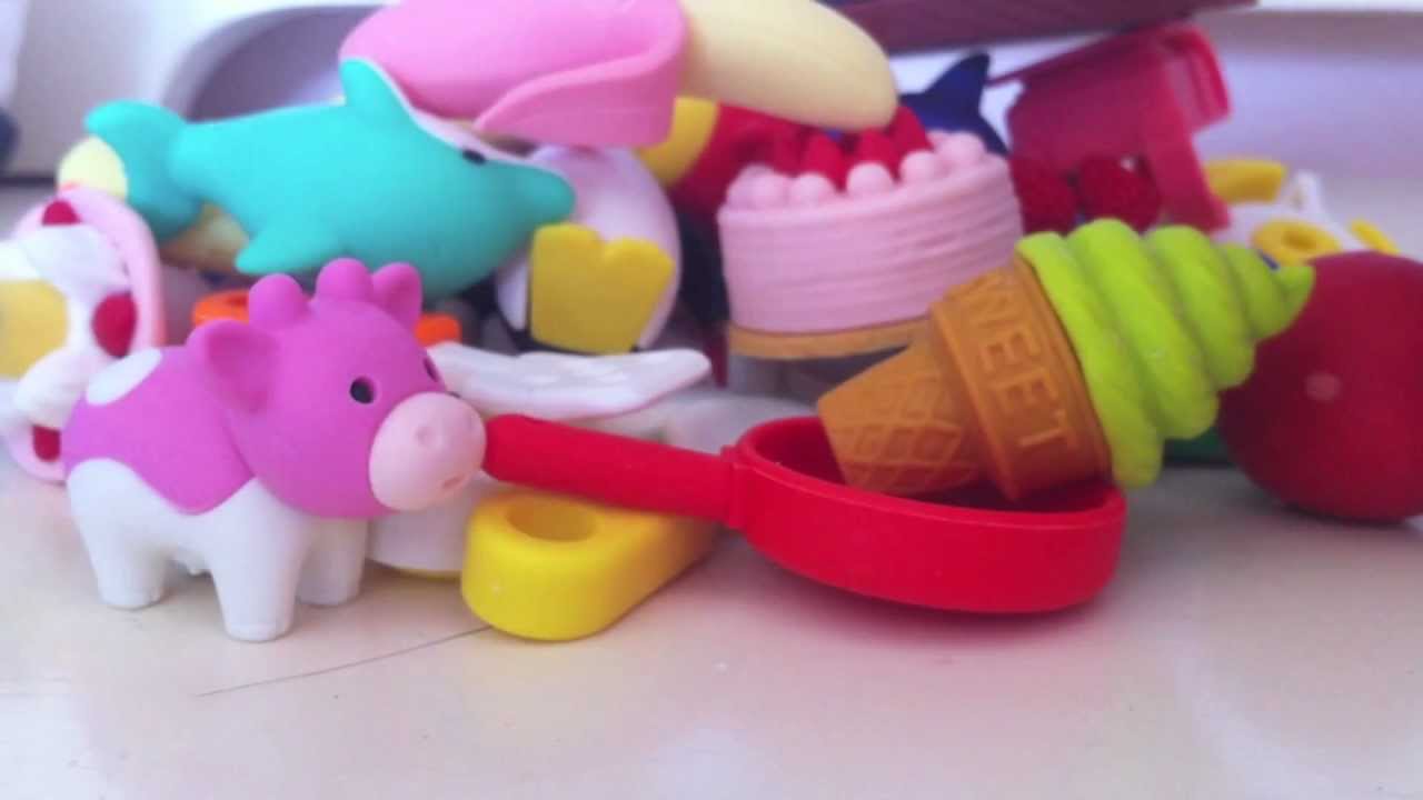 My iWako Eraser Collection