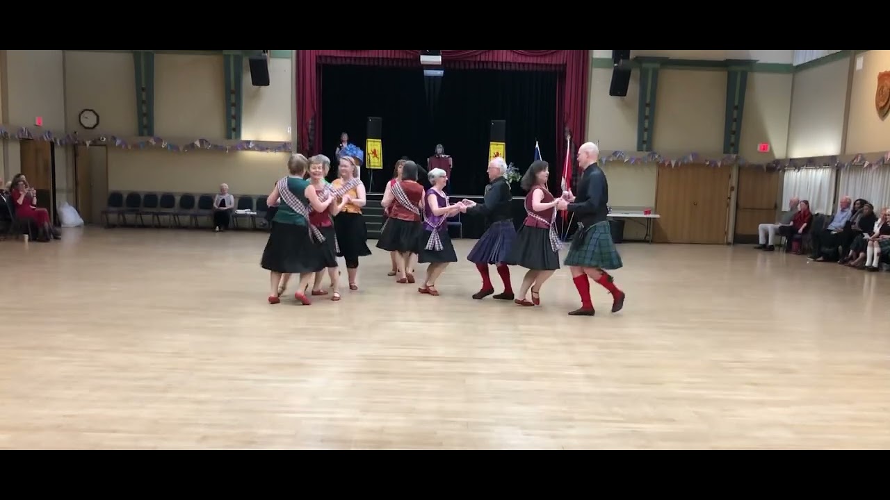 Strictly Scottish dance ‘The Haggis’ at Vancouver Branch Burns Supper 2025