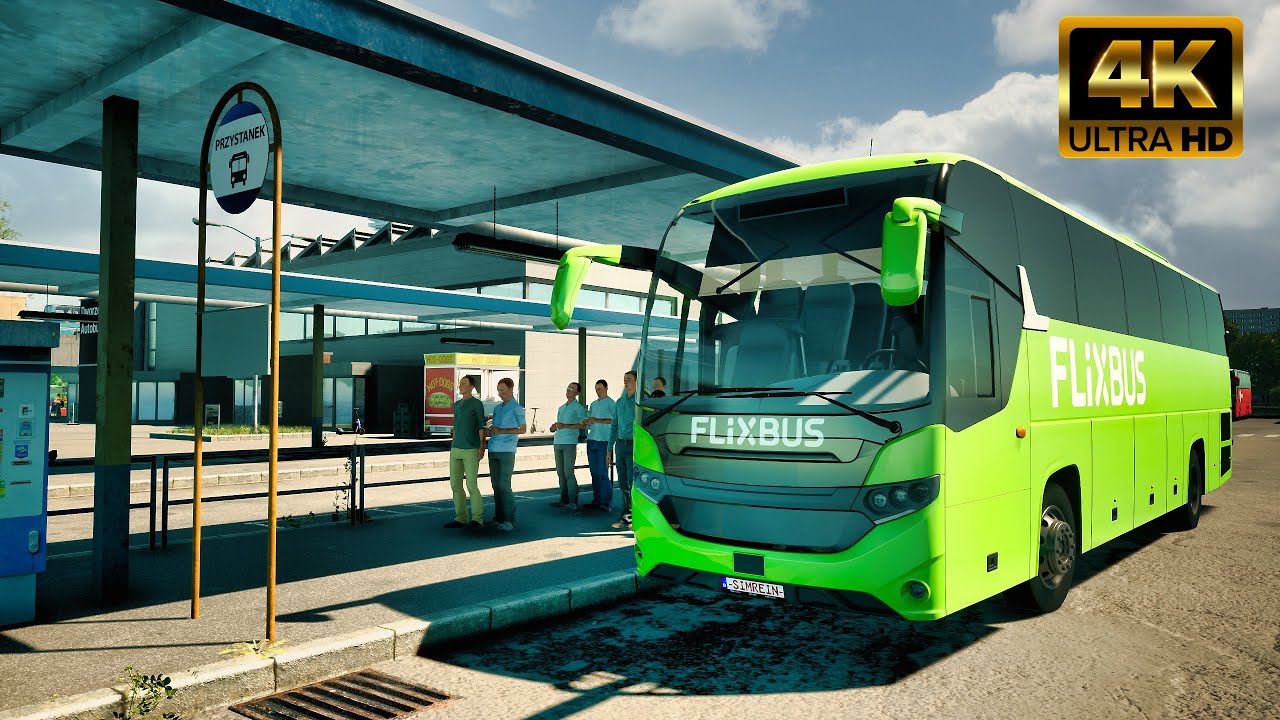 Fernbus Simulator - Scania Interlink HD | 4K Ultra HD |  GAMEPLAY !