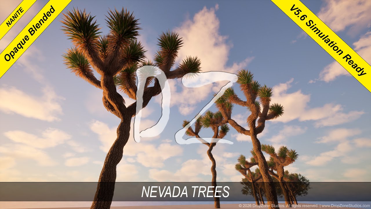 DZ Trees - Nevada Trees (Mesquite Tree)